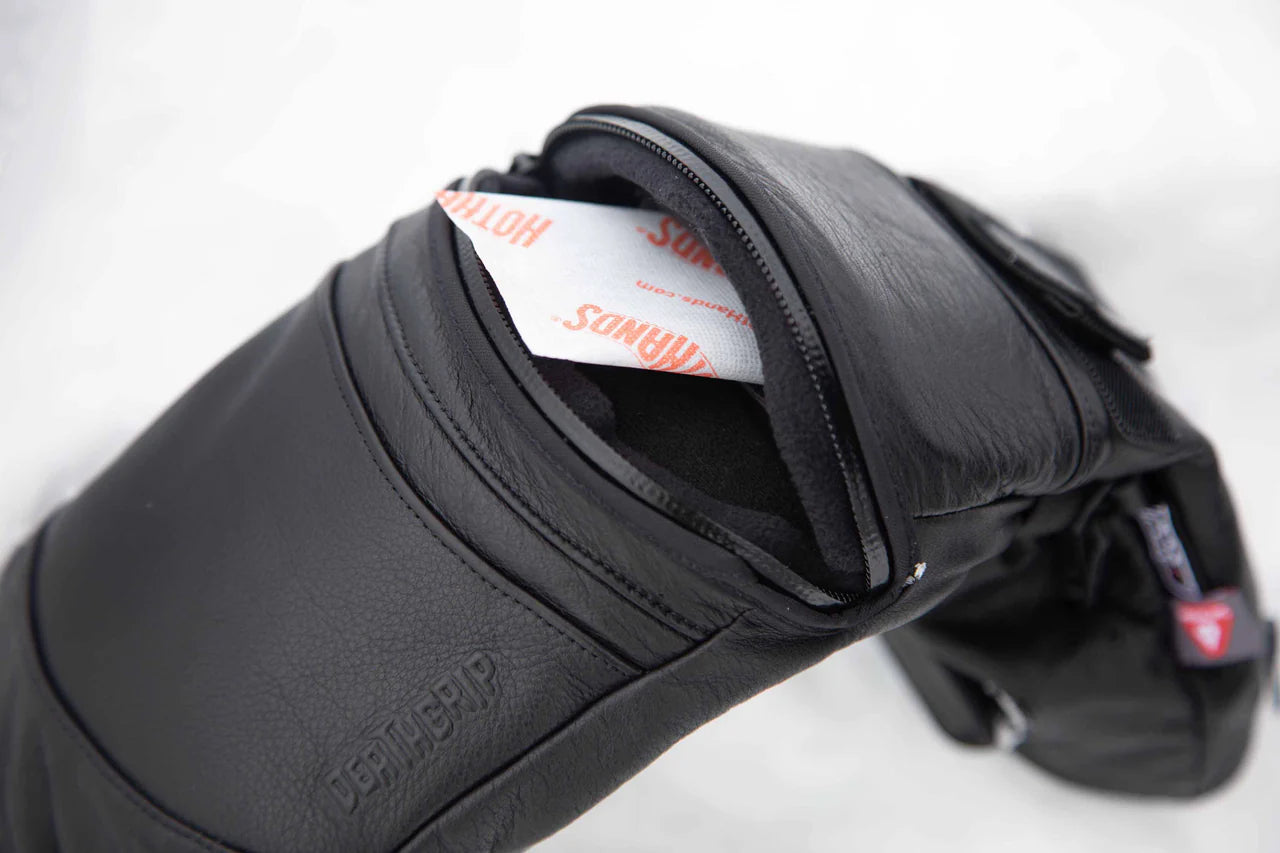 DEATHGRIP Zombie Premium Leather Long Cut Mitts