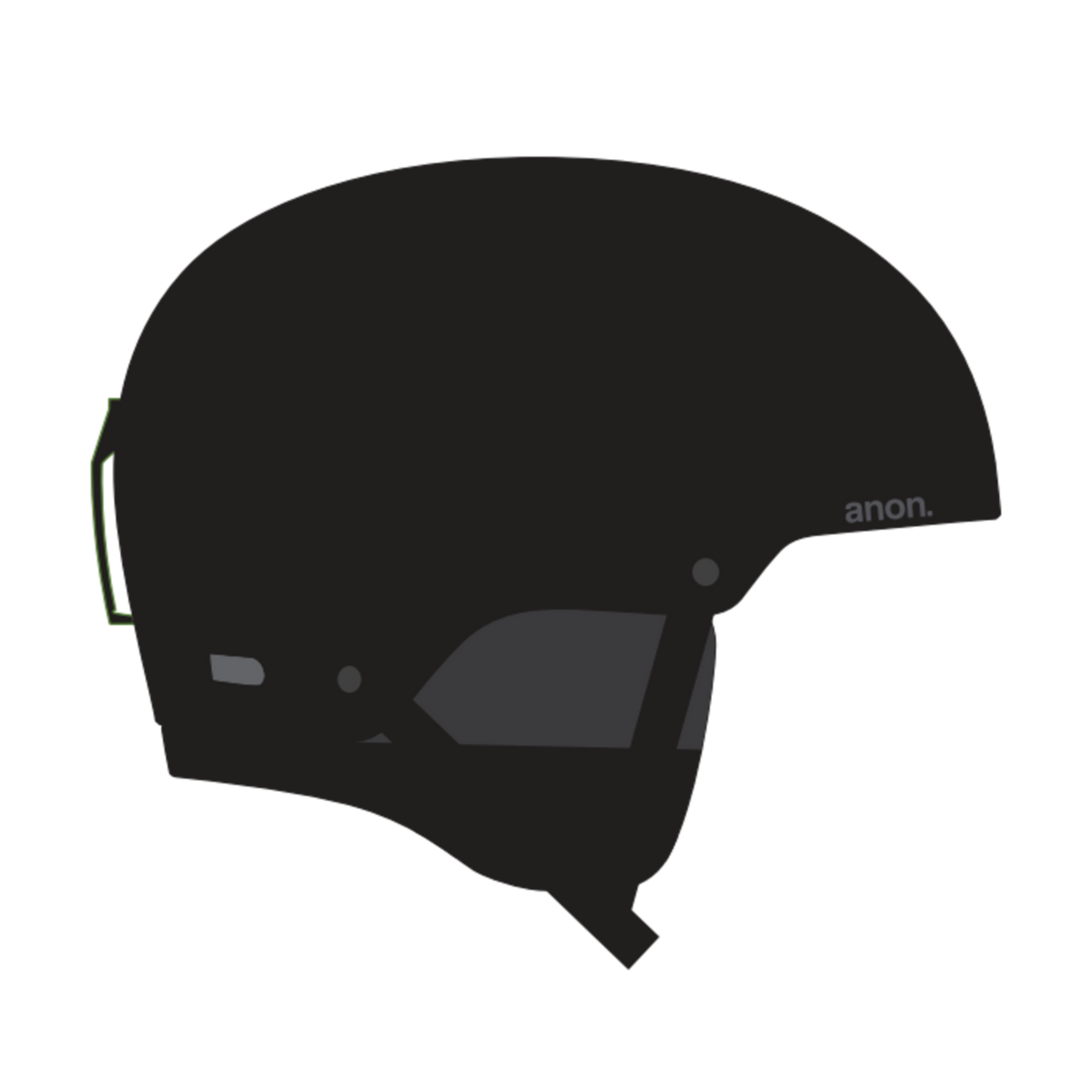 Anon Raider 3 Round Fit Helmet