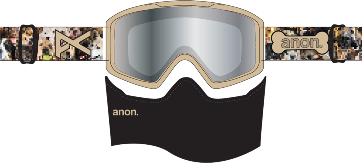 Anon Tracker 2.0 Low Bridge Kids Goggles