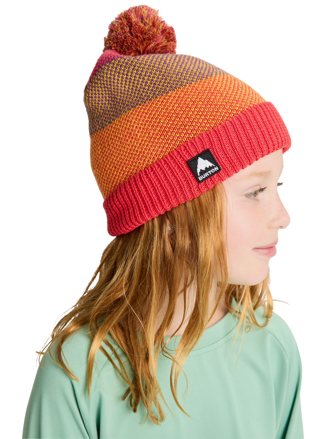 Burton Fleece-Lined Pom Kids Beanie