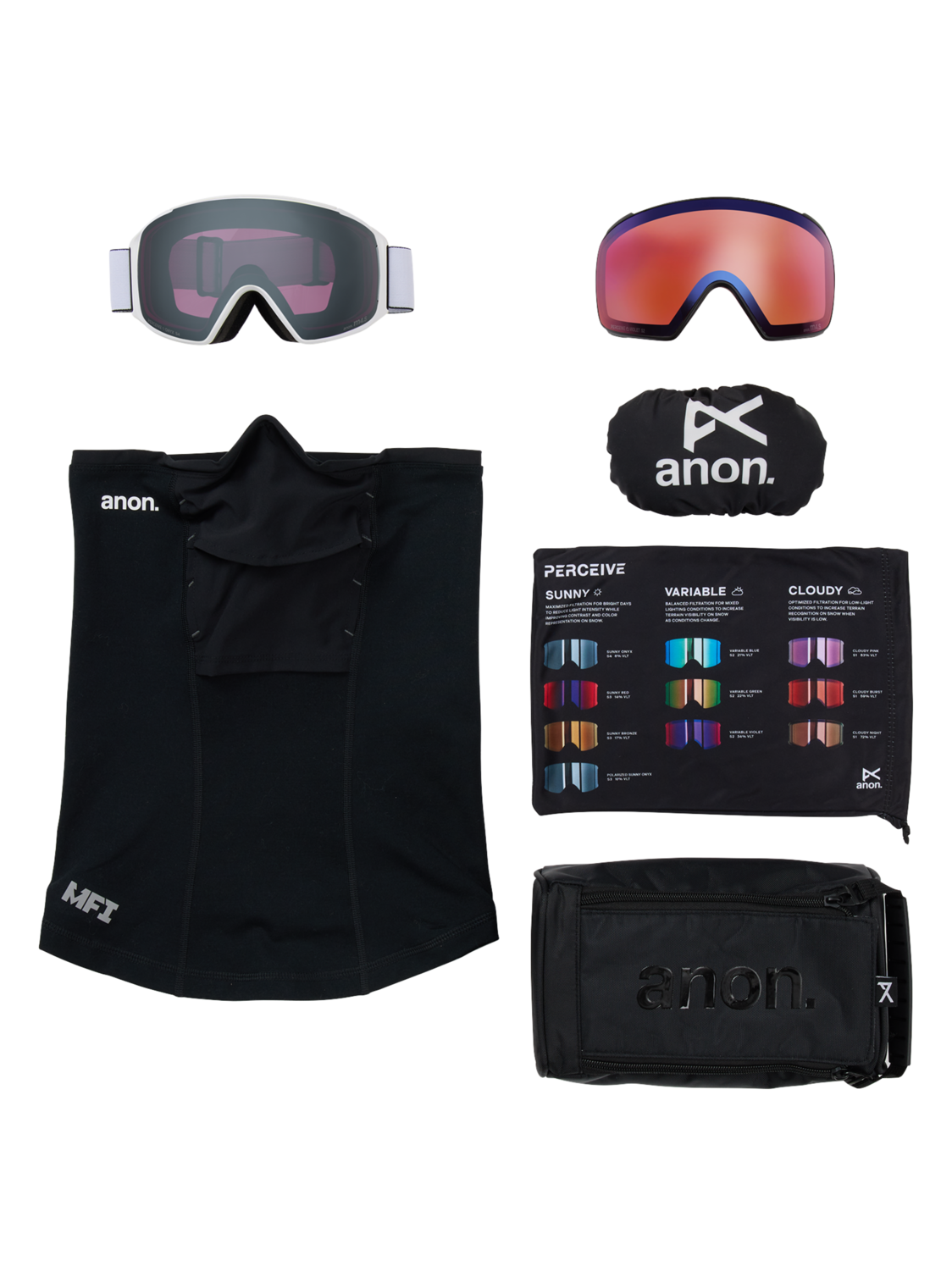 Anon M4S Toric Low Bridge Goggles