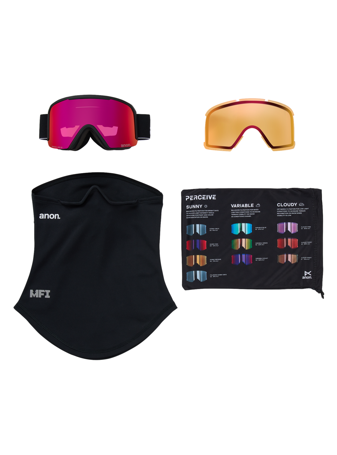 Anon Nesa Low Bridge Goggles