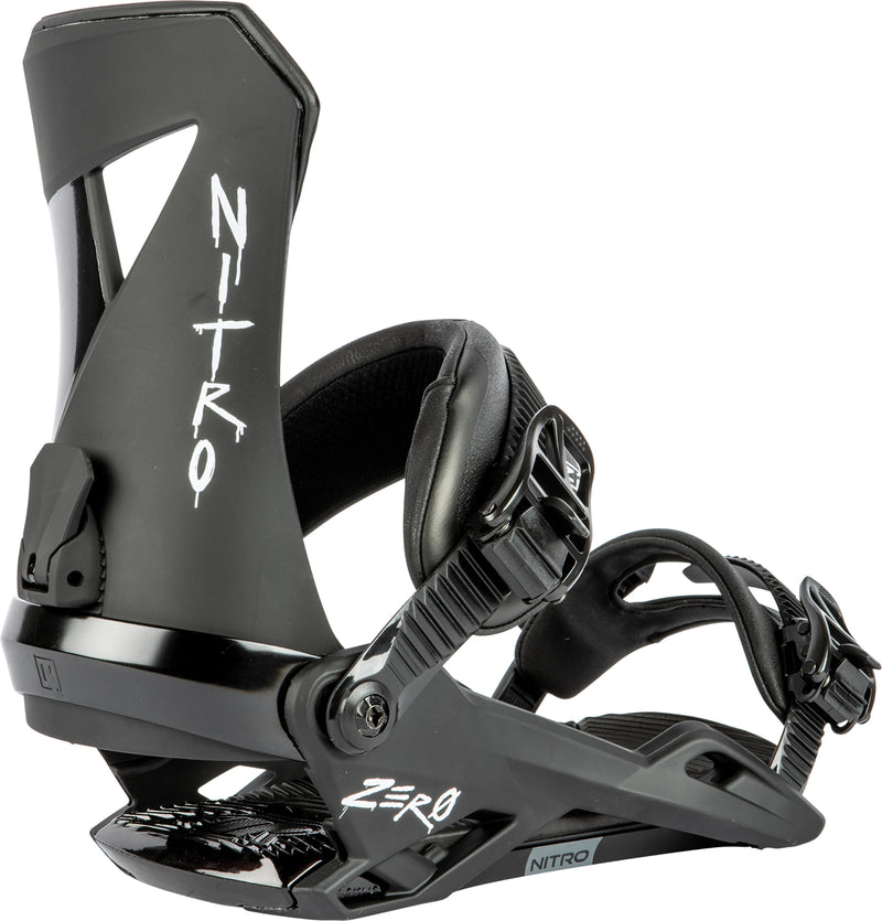 Nitro Zero Snowboard Binding 2024 Black