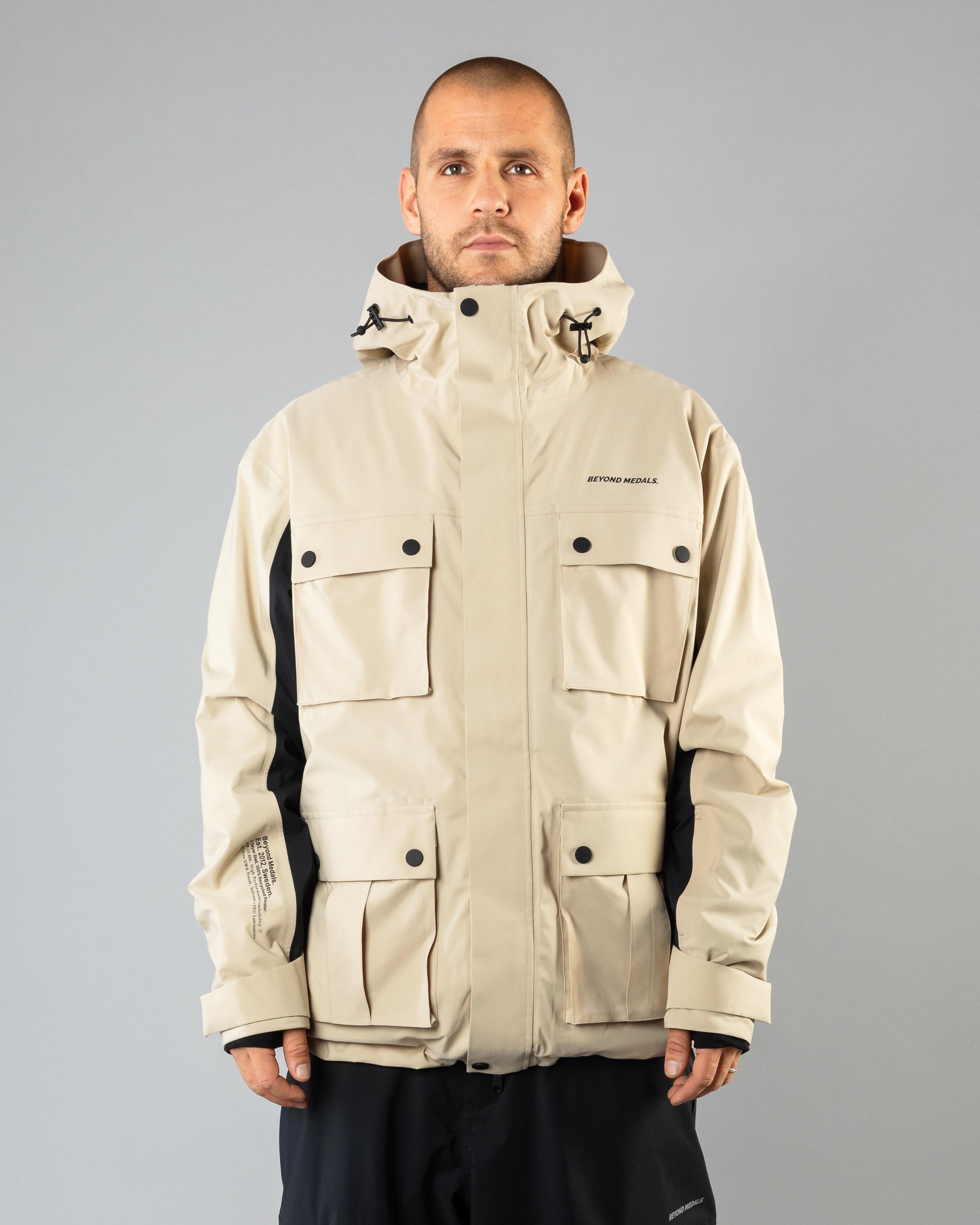 Beyond Medals Cargo Jacket beige