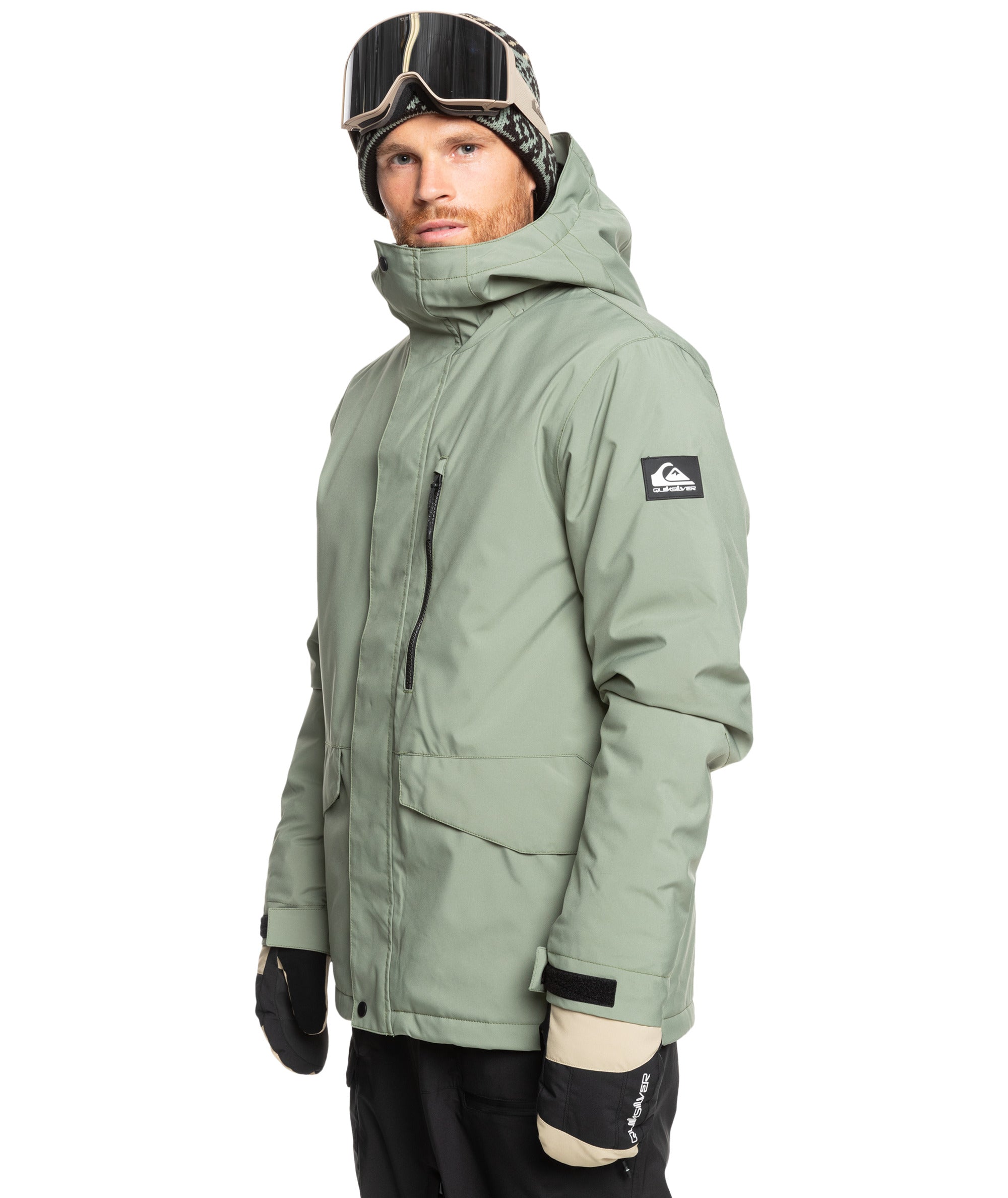 Quiksilver Mission Solid Jacket sea spray