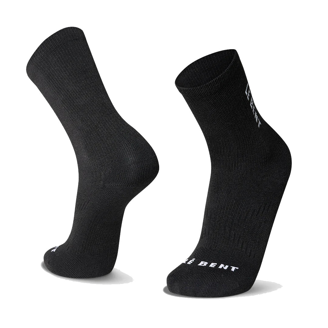 Le Bent Zero Cushion Logo 3/4 Crew Sock