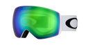Oakley Flight Deck L Goggle skiing snowboarding prizm green. jade