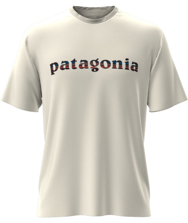 Patagonia 73 Text Logo Organic T-Shirt