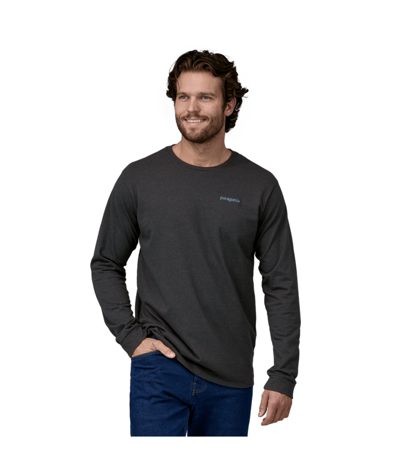 Patagonia Line Logo Ridge LS Responsibili-Tee