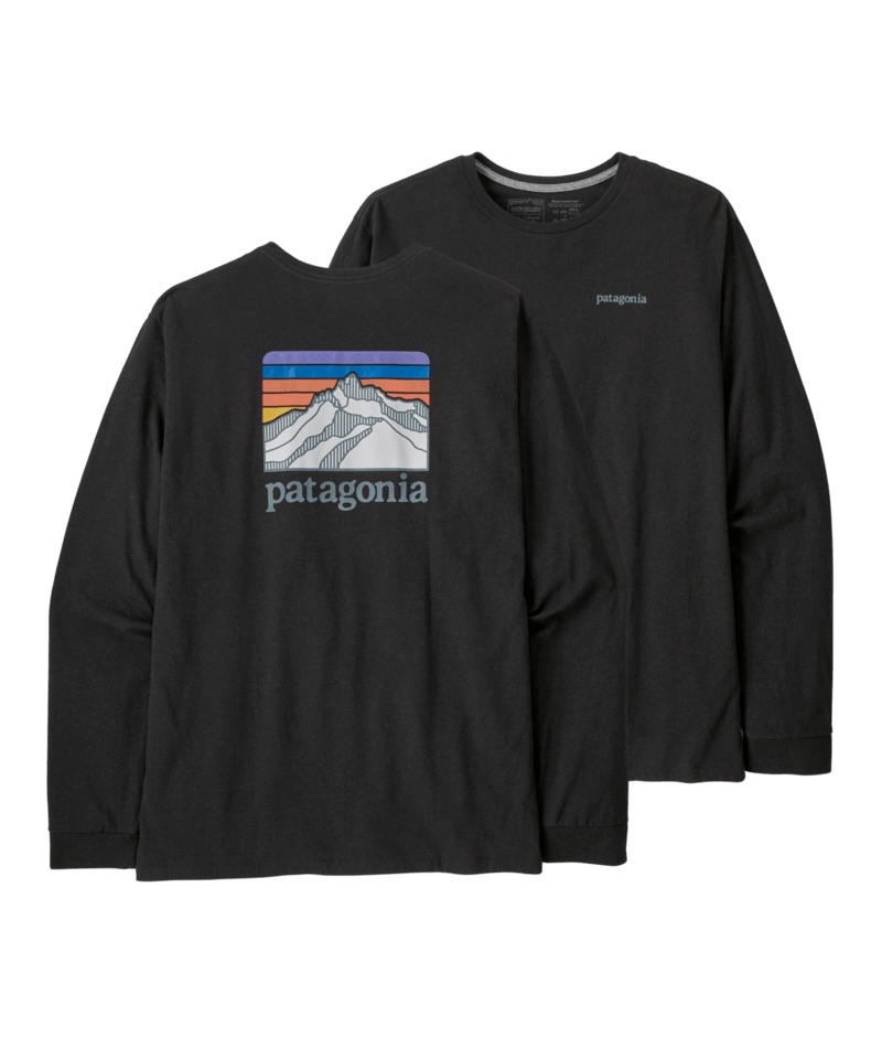 Patagonia Line Logo Ridge LS Responsibili-Tee