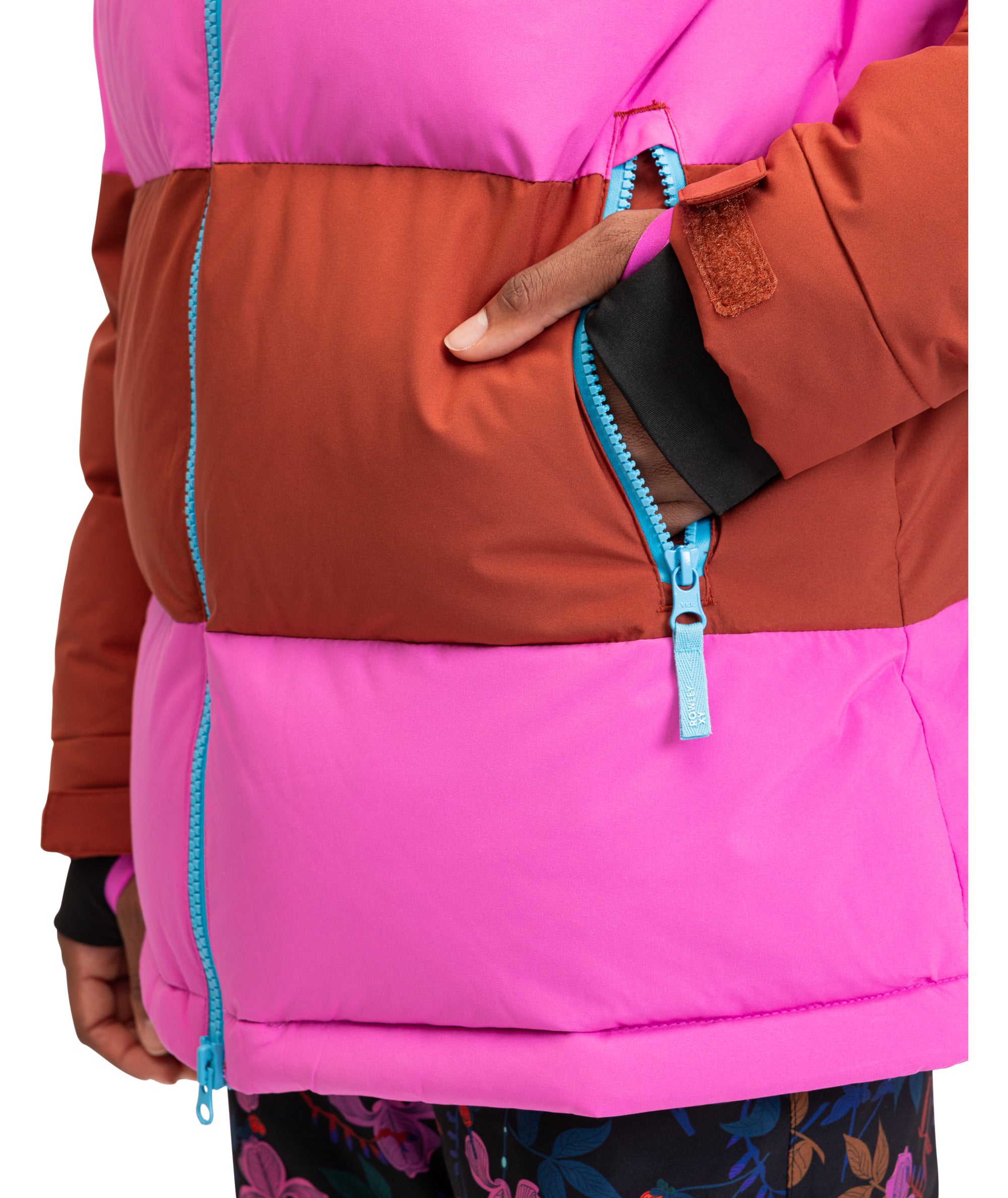 Roxy X Rowley Block Puffer Womens Jacket