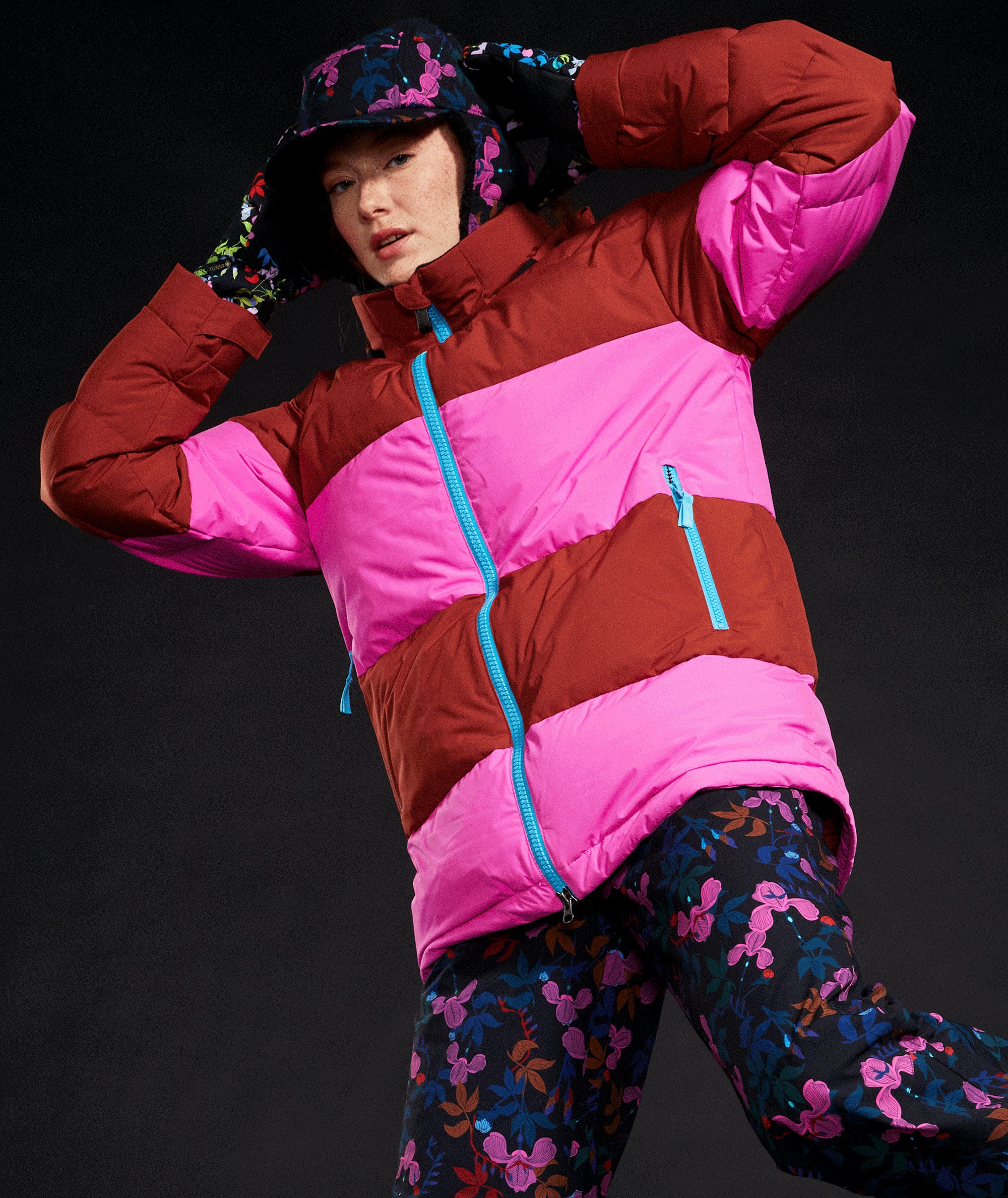 Roxy X Rowley Block Puffer Womens Jacket