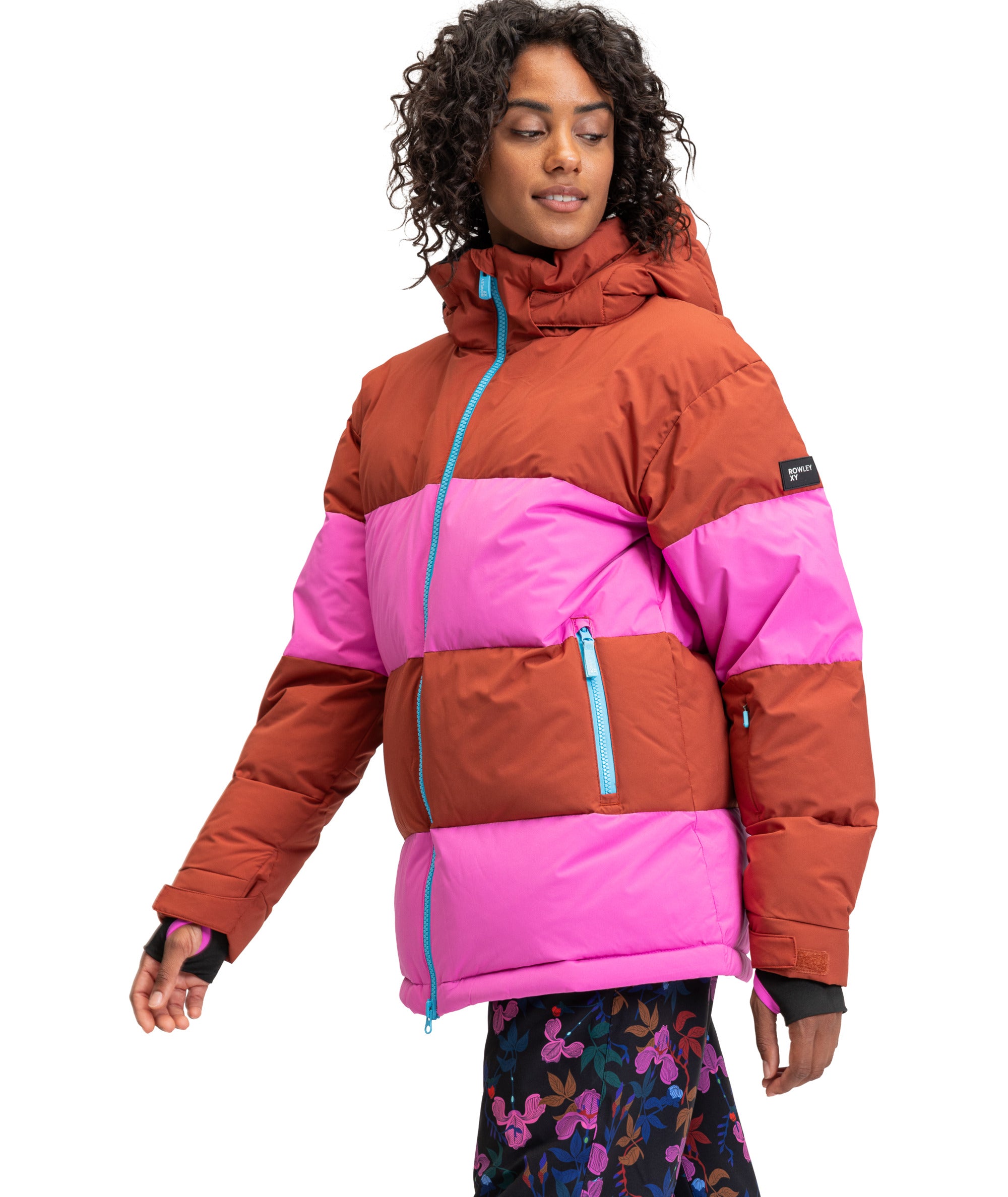 Roxy X Rowley Block Puffer Womens Jacket