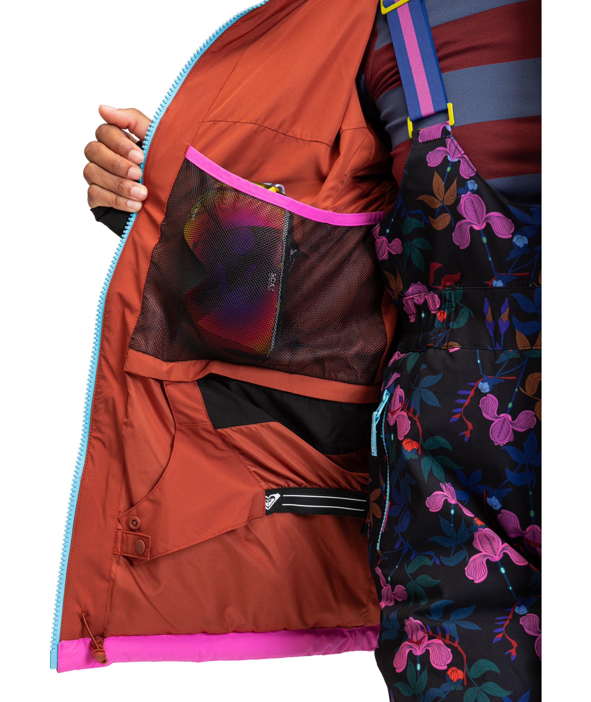 Roxy X Rowley Block Puffer Womens Jacket