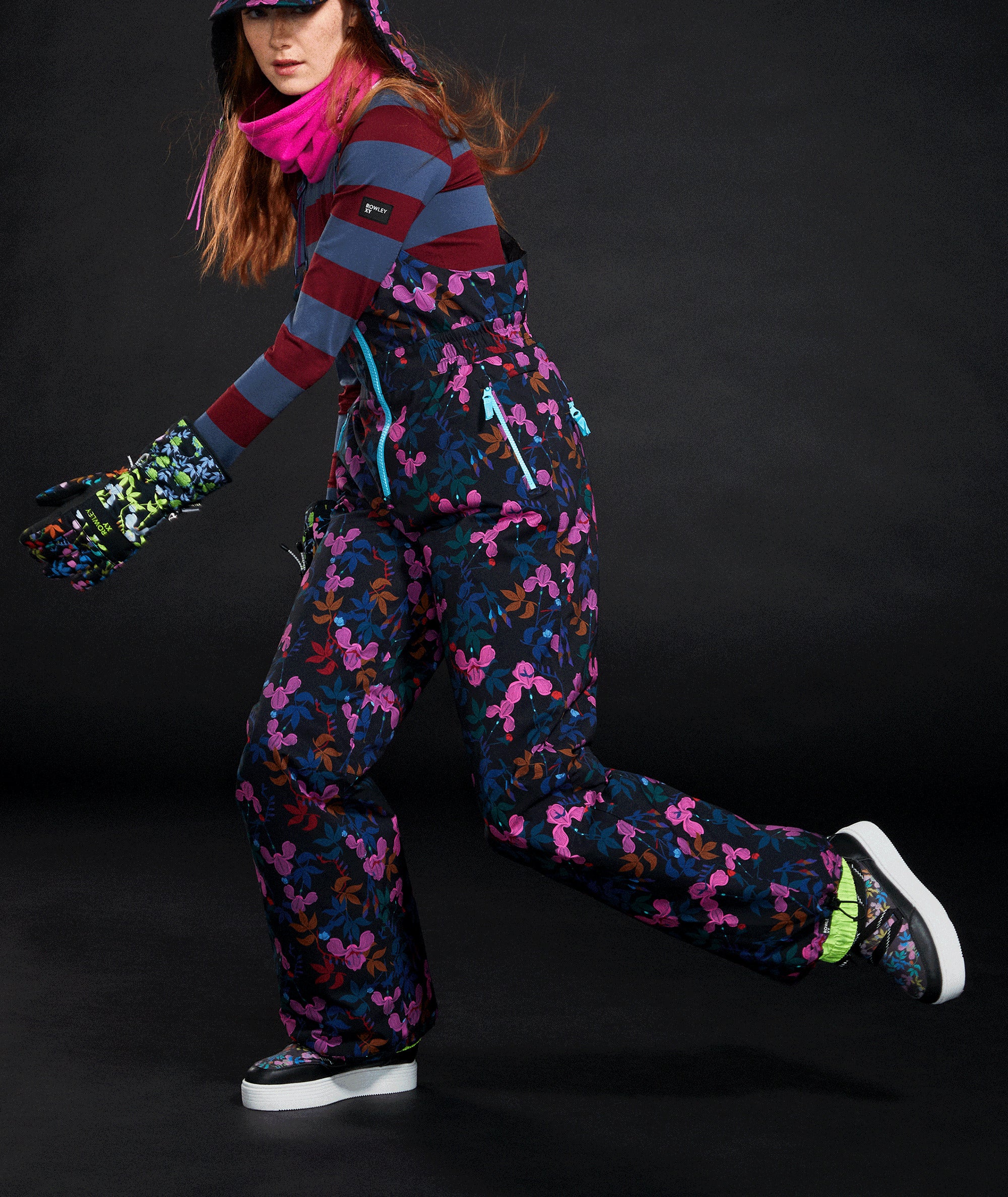 Roxy X Rowley Insulated Bib Womens Pant