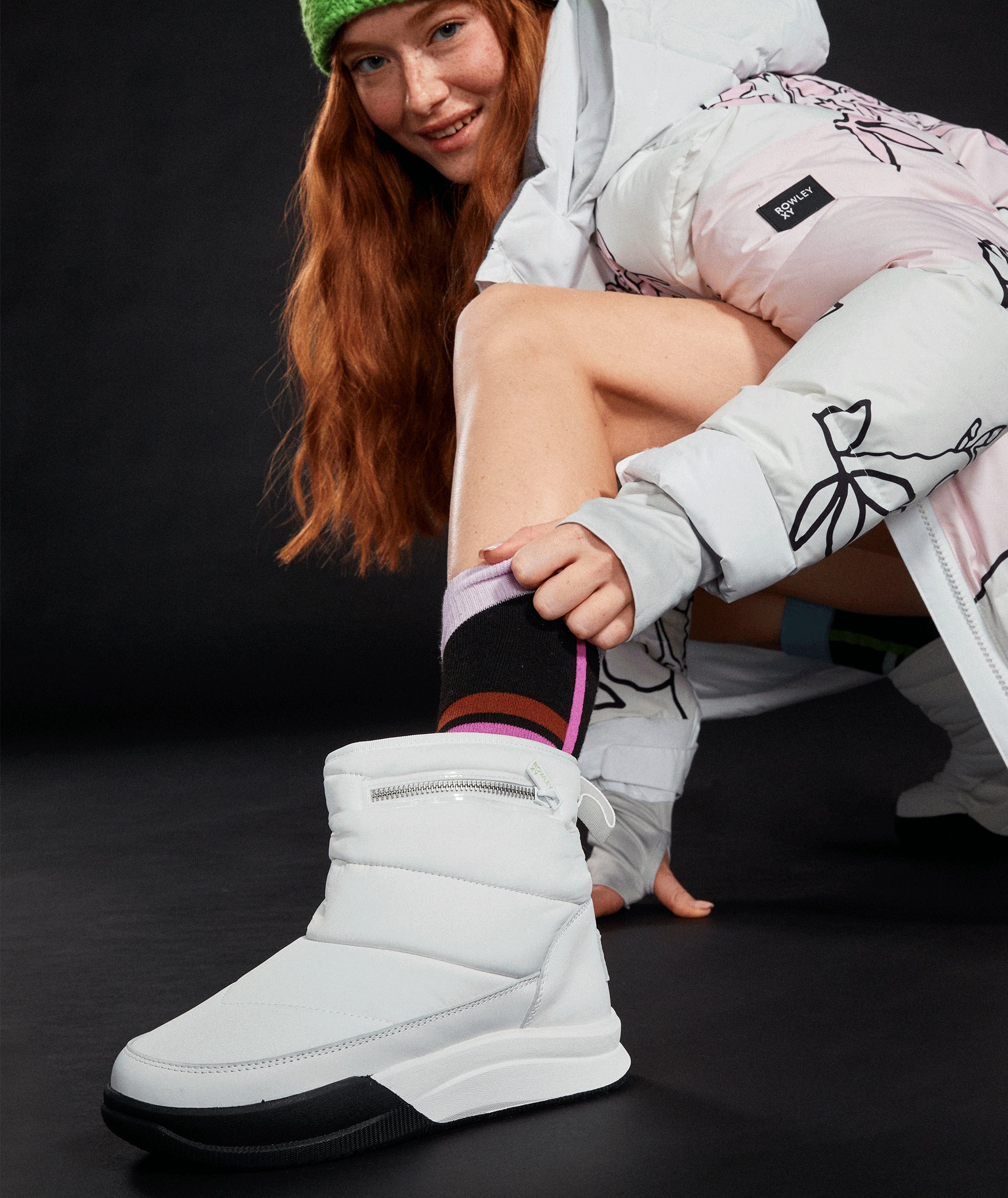 Roxy X Rowley Pow Pow Apres Boot