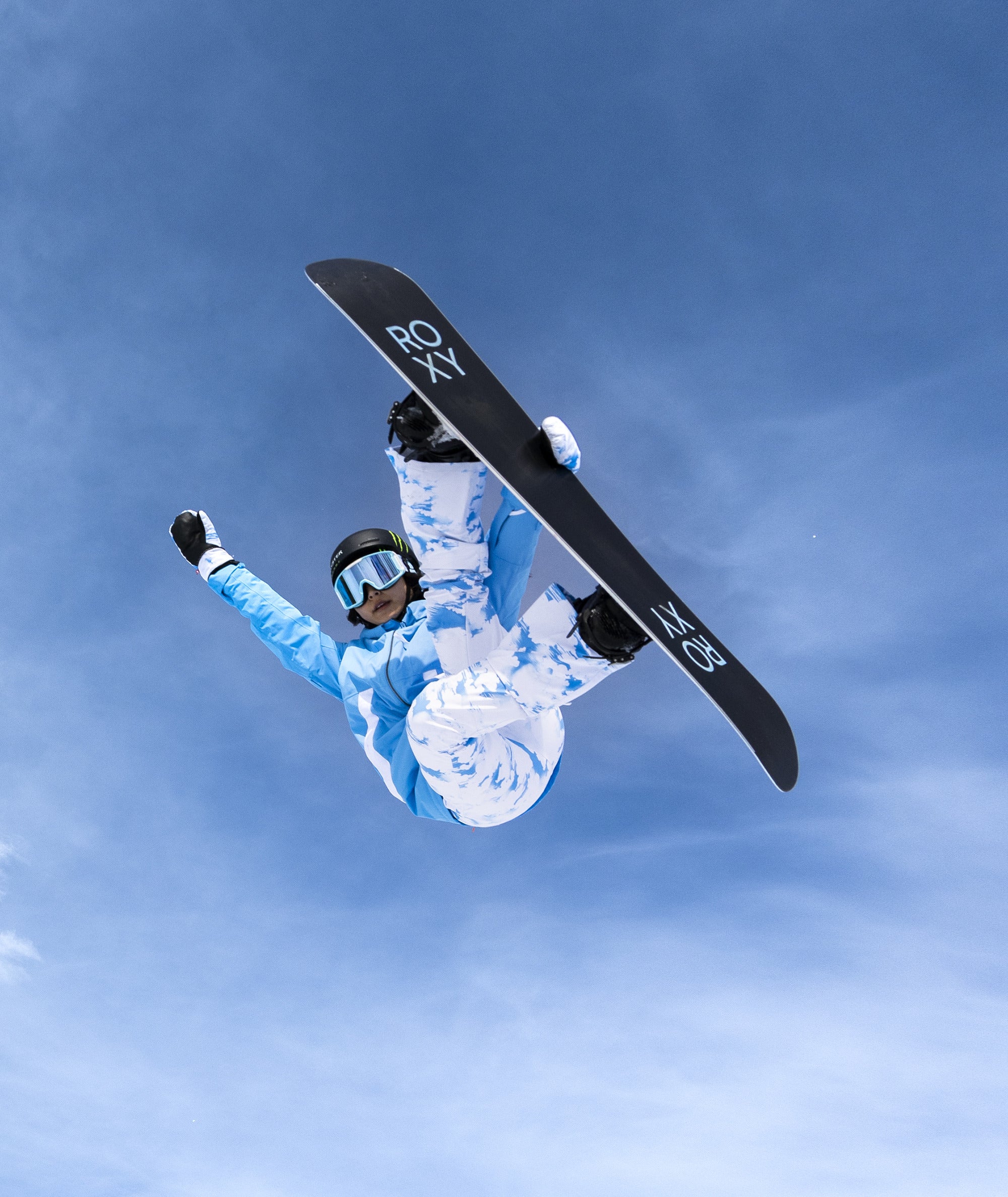 Roxy Chloe Kim Womens Pant Azure Clouds