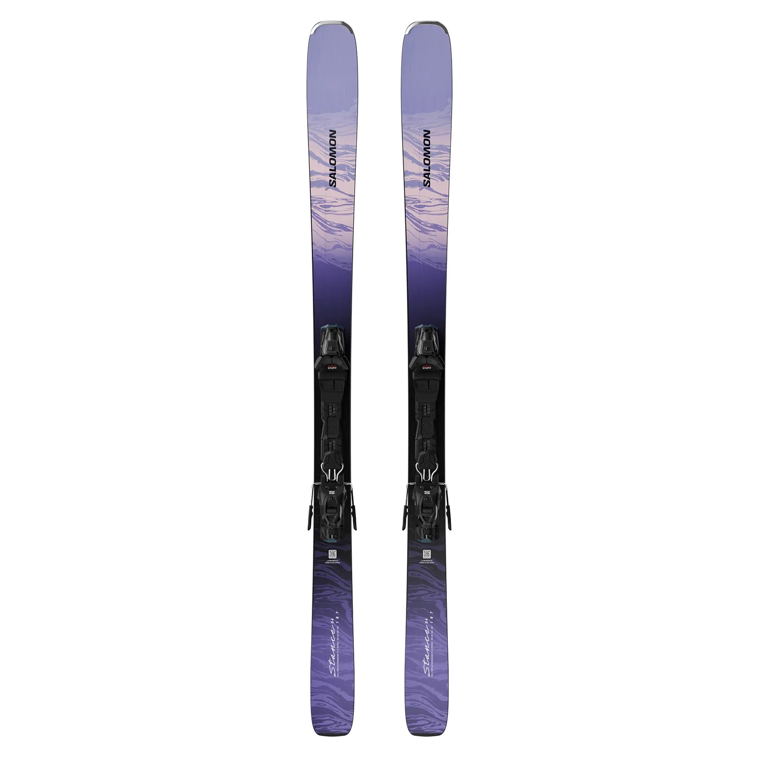 Salomon Stance 84 Skis + M10 GW Bindings Womens 2026