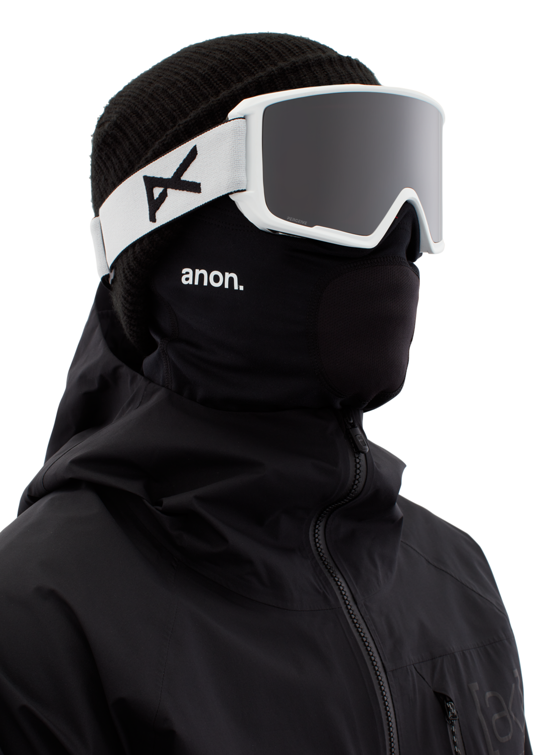 Anon M3 Goggles + Bonus Lens + MFI Face Mask Ski Snowboard Magnetic Snow