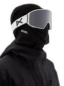 Anon M4 Cylindrical Goggles + Bonus Lens + MFI Face Mask Snowboarding Skiing Magnetic