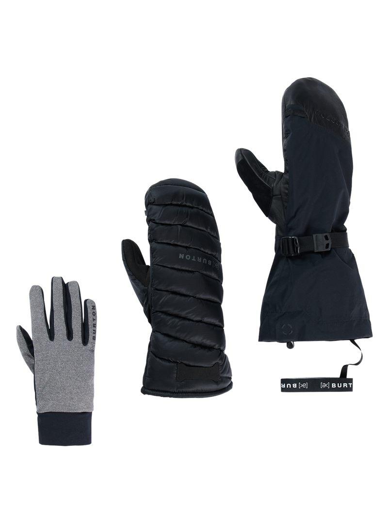 Burton ak Oven GORE-TEX 3L Mittens System Warm Snowboarding Glove Ski