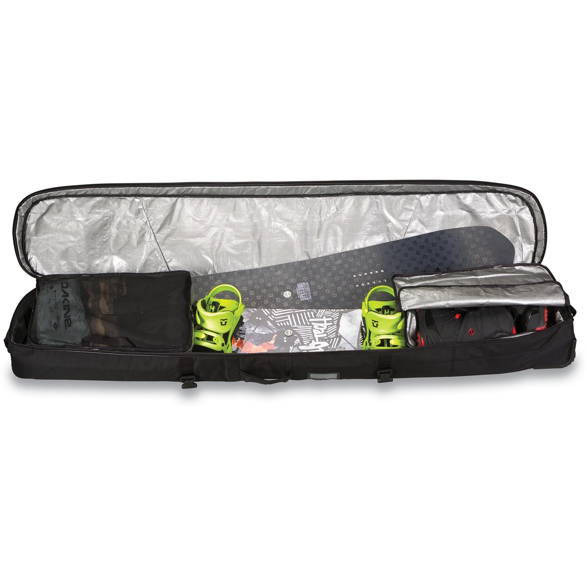 dakine hi roller snowboard ski bag luggage