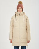 XTM Dakota Womens Jacket beige long coat