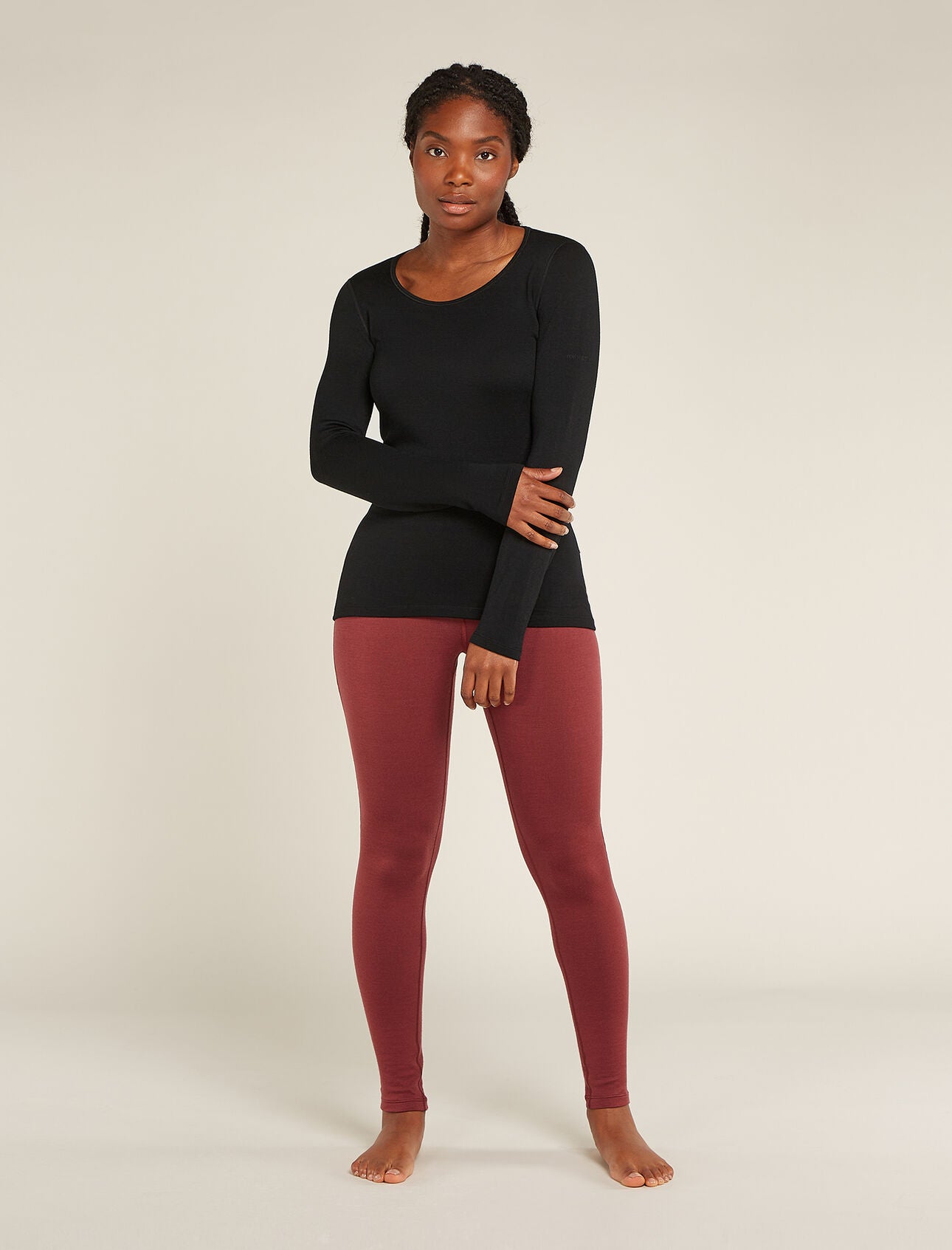 Icebreaker 260 TechTop Scoop Womens Long Sleeve