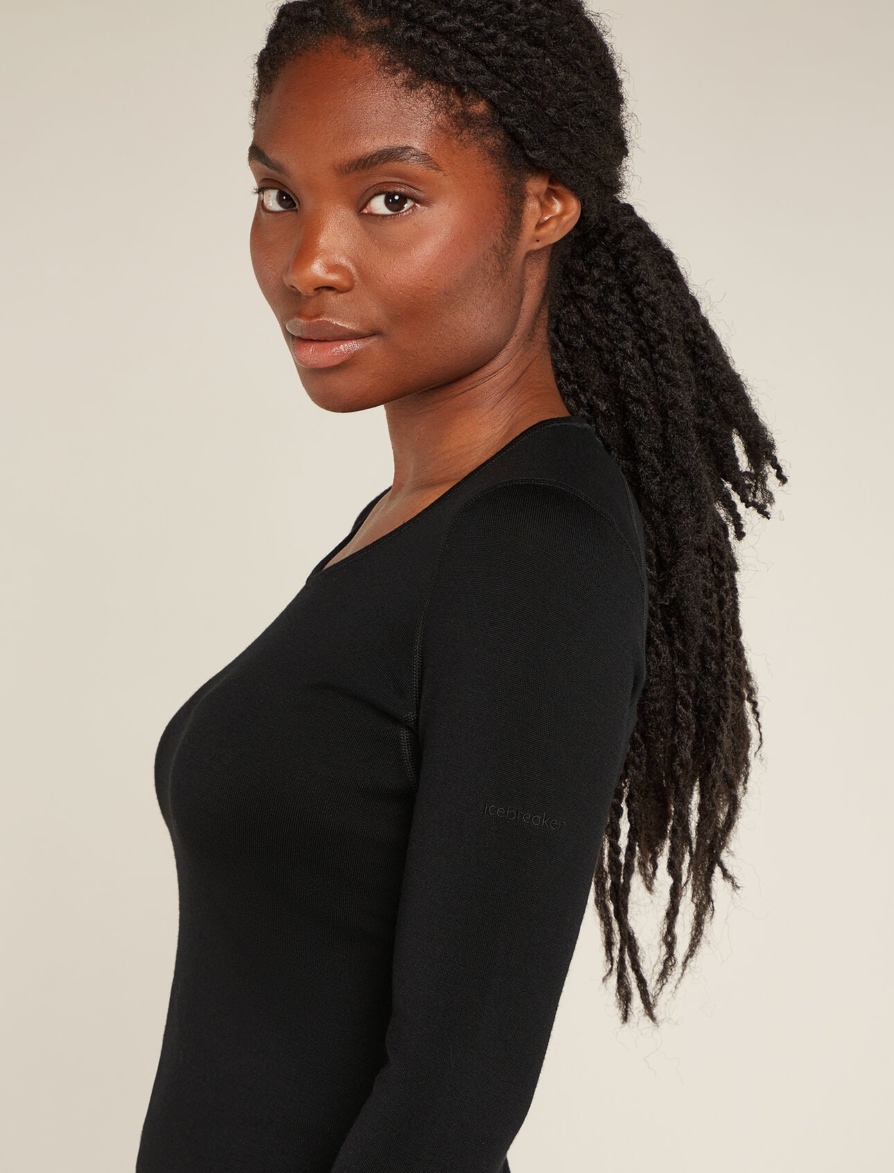 Icebreaker 260 TechTop Scoop Womens Long Sleeve