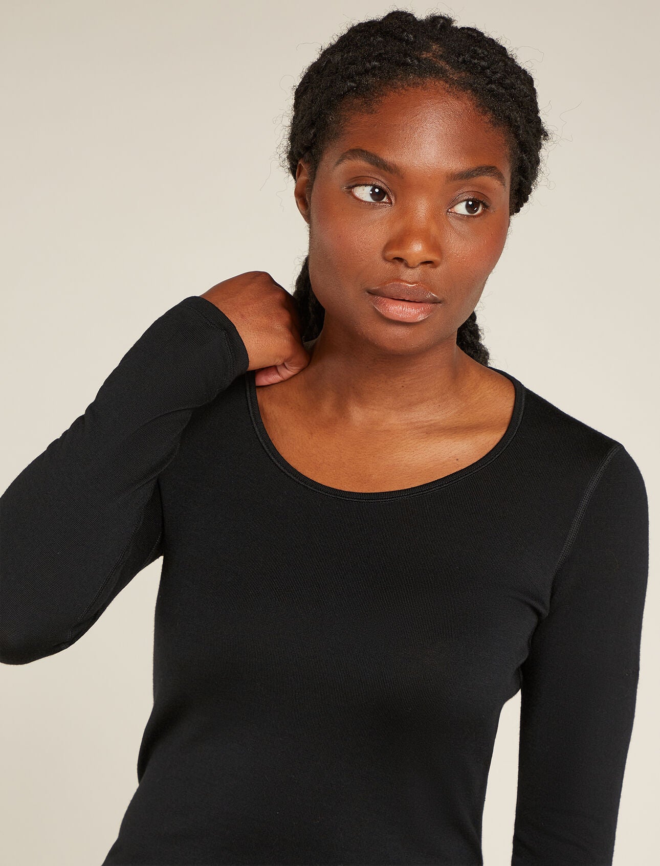 Icebreaker 260 TechTop Scoop Womens Long Sleeve