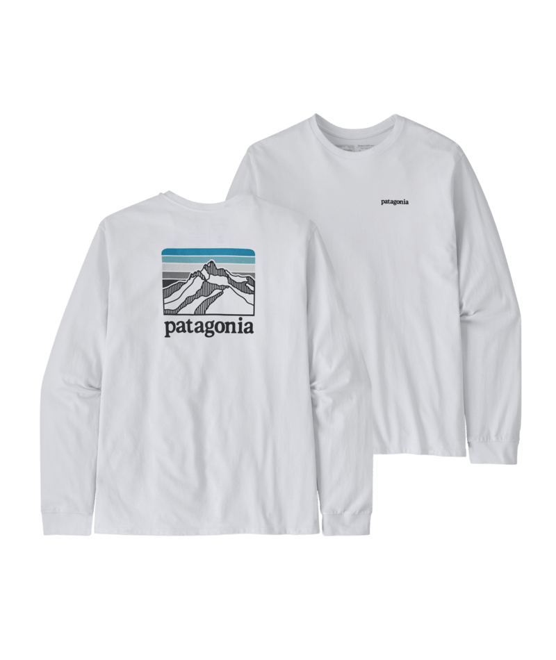 Patagonia Line Logo Ridge LS Responsibili-Tee