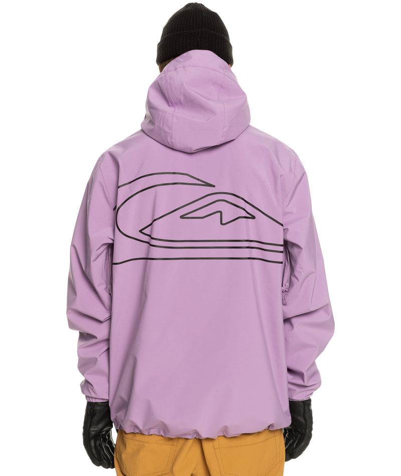 Quiksilver High In the Hood Jacket Orchid Purple