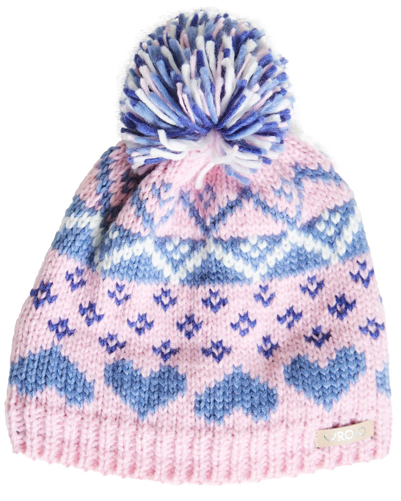 Rojo Happy Hearts Beanie