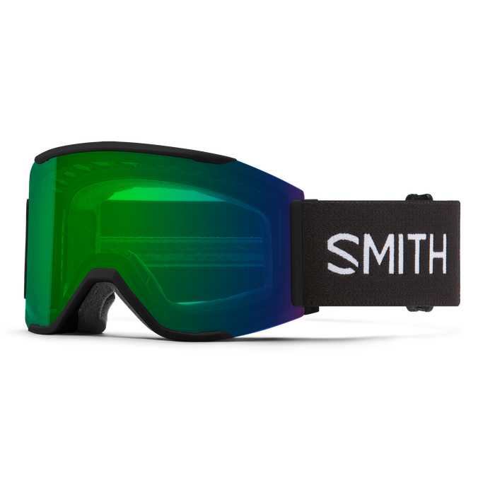 Smith Squad MAG Black ChromaPop Everyday Green Mirror Chroma Pop Storm Sensor Blue ski snowboard snow goggle