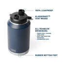 Yeti Rambler One Gallon Jug 2.0 (3.8L)
