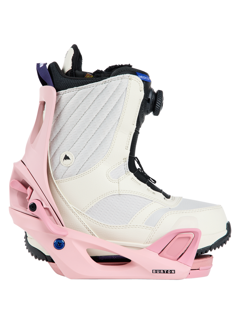 Burton Step On Womens Snowboard Bindings 2024 Powder Blush Pink