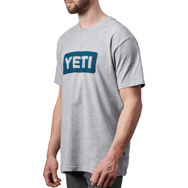 Yeti Premium Logo Badge Short Sleve T-Shirt