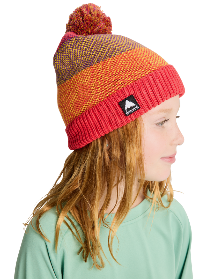Burton Fleece-Lined Pom Kids Beanie