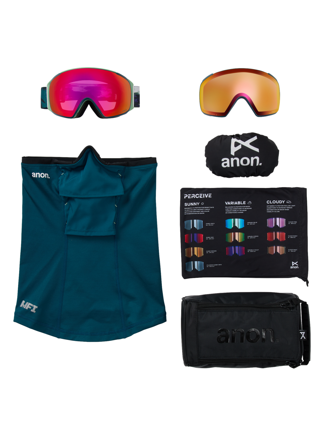 Anon M4S Toric Low Bridge Goggles