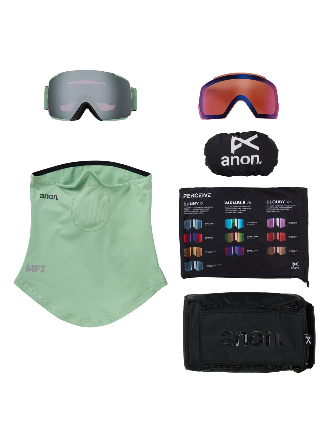 Anon M5 Low Bridge Goggle