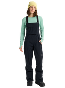 Burton Reserve Short Fit Stretch Slim Womens Bibs