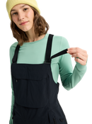 Burton Reserve Short Fit Stretch Slim Womens Bibs