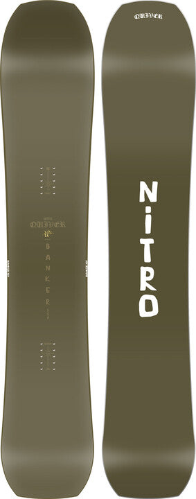 nitro banker quiver snowboard Nitro Banker Snowboard 2025 – Snowbiz