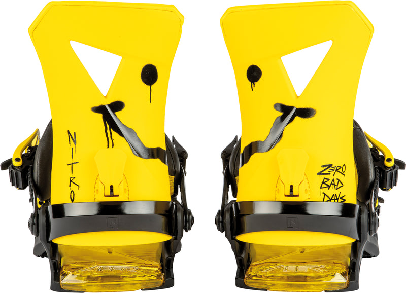 Nitro Zero Snowboard Binding 2024 Yellow