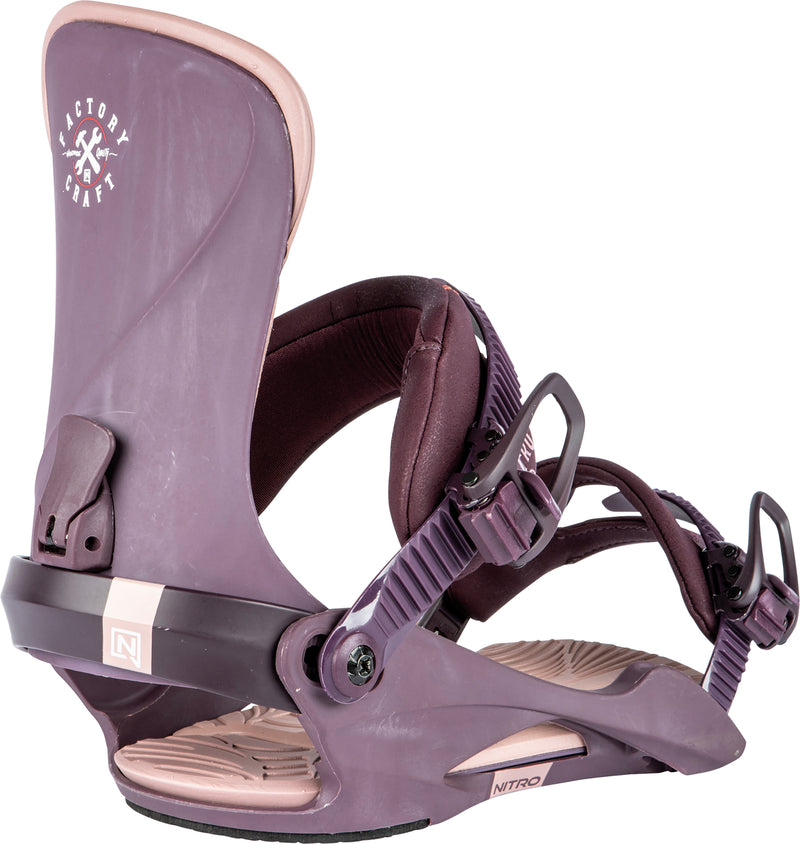 Nitro Cosmic Snowboard Binding Womens 2024 Purple