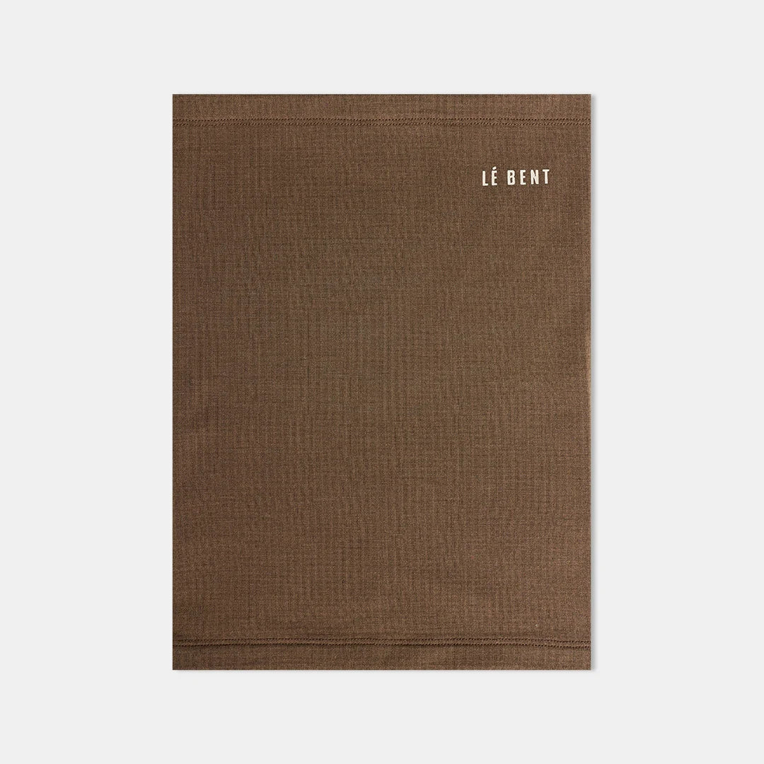 Le Bent Heavyweight Grid Fleece Neck Gaiter