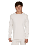 Le Bent Heavyweight Antarctic Grid Fleece Crew