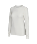 Le Bent Womens Heavyweight Antarctic Grid Fleece Crew