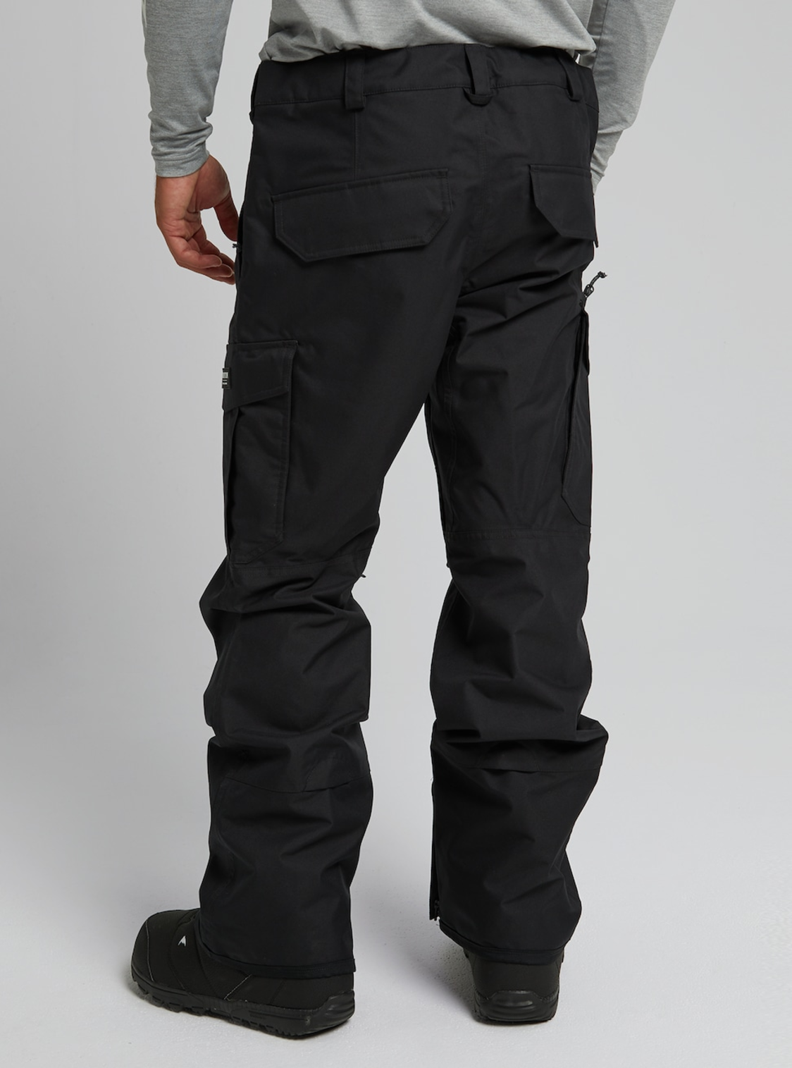 BLACK BURTON CARGO PANT