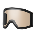 smith squad mag black gold mirror snow goggle  snowboard ski